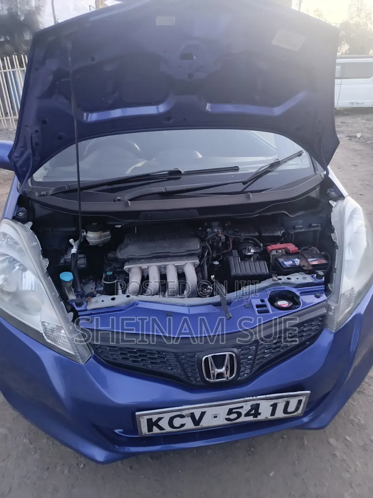 Honda Fit 2012 Blue