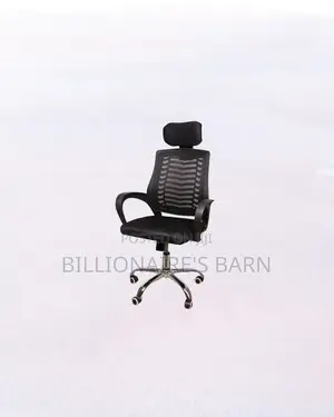 High-Quality Secretarial Chair Adjustable Headrest and Lumbar Support
