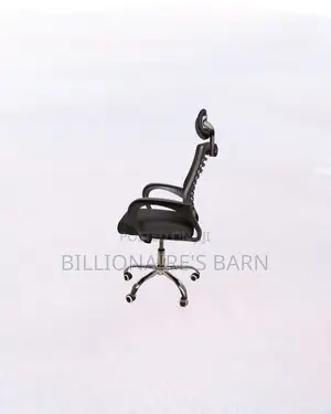 High-Quality Secretarial Chair Adjustable Headrest and Lumbar Support
