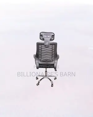 High-Quality Secretarial Chair Adjustable Headrest and Lumbar Support