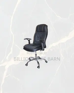 Modern Leather Office Chair High Back Padded Armrests Wide Shipping