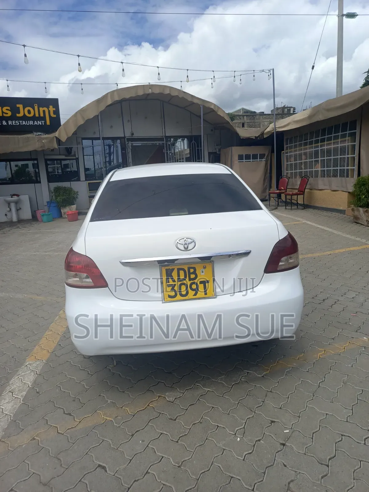 Toyota Belta 2013 White