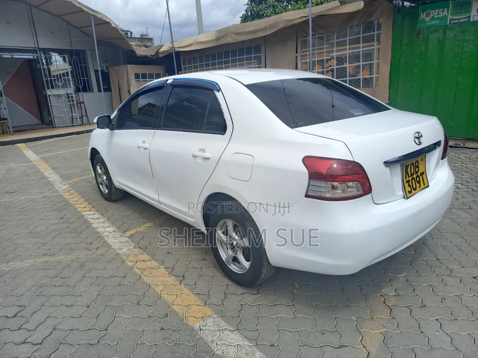 Toyota Belta 2013 White