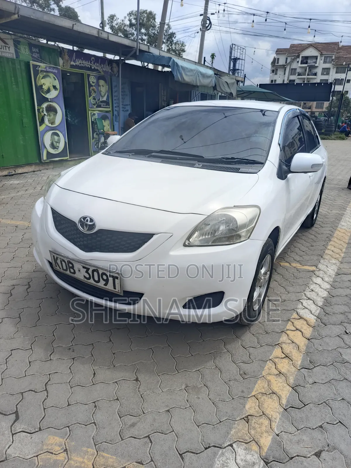 Toyota Belta 2013 White