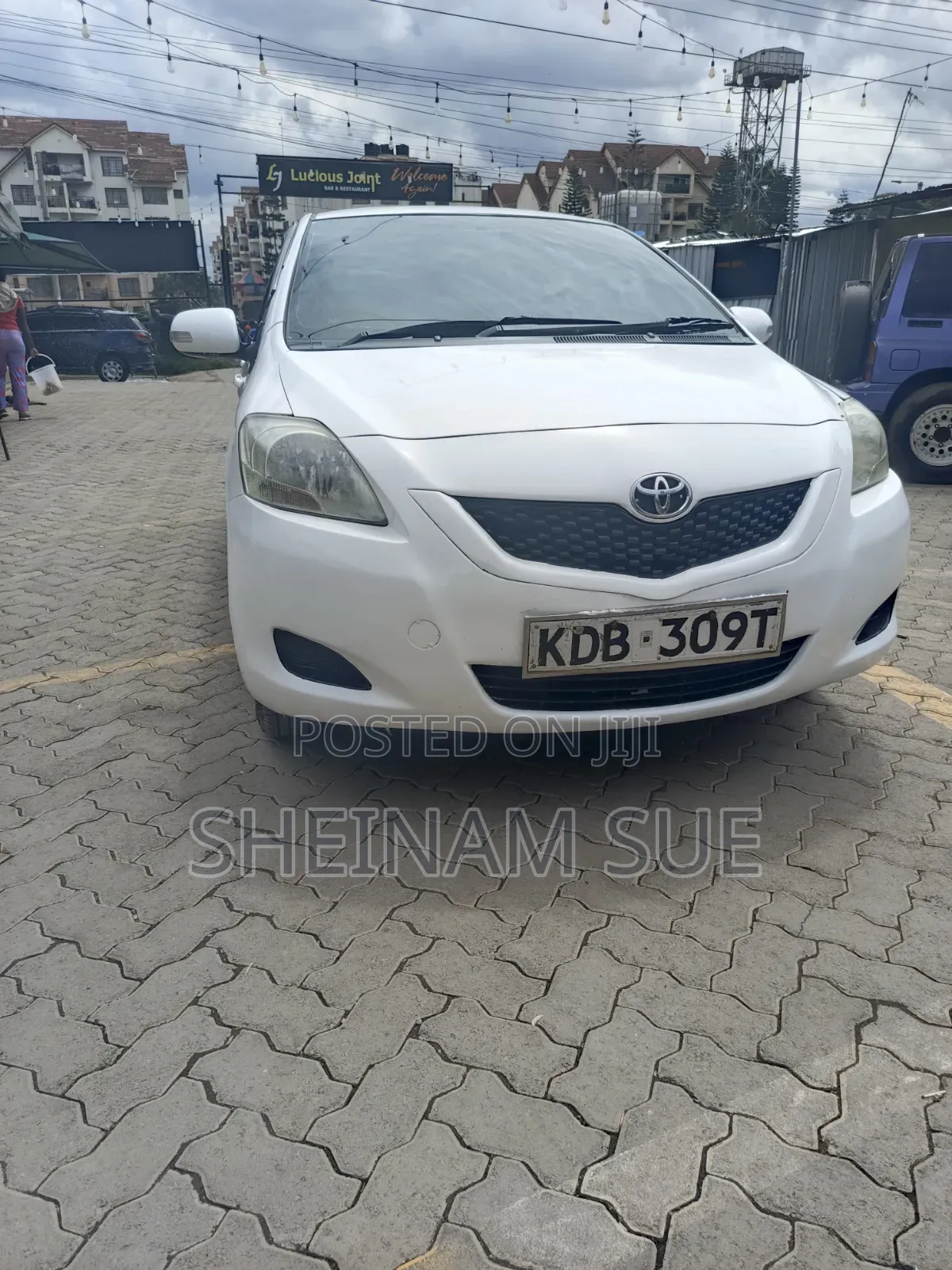 Toyota Belta 2013 White