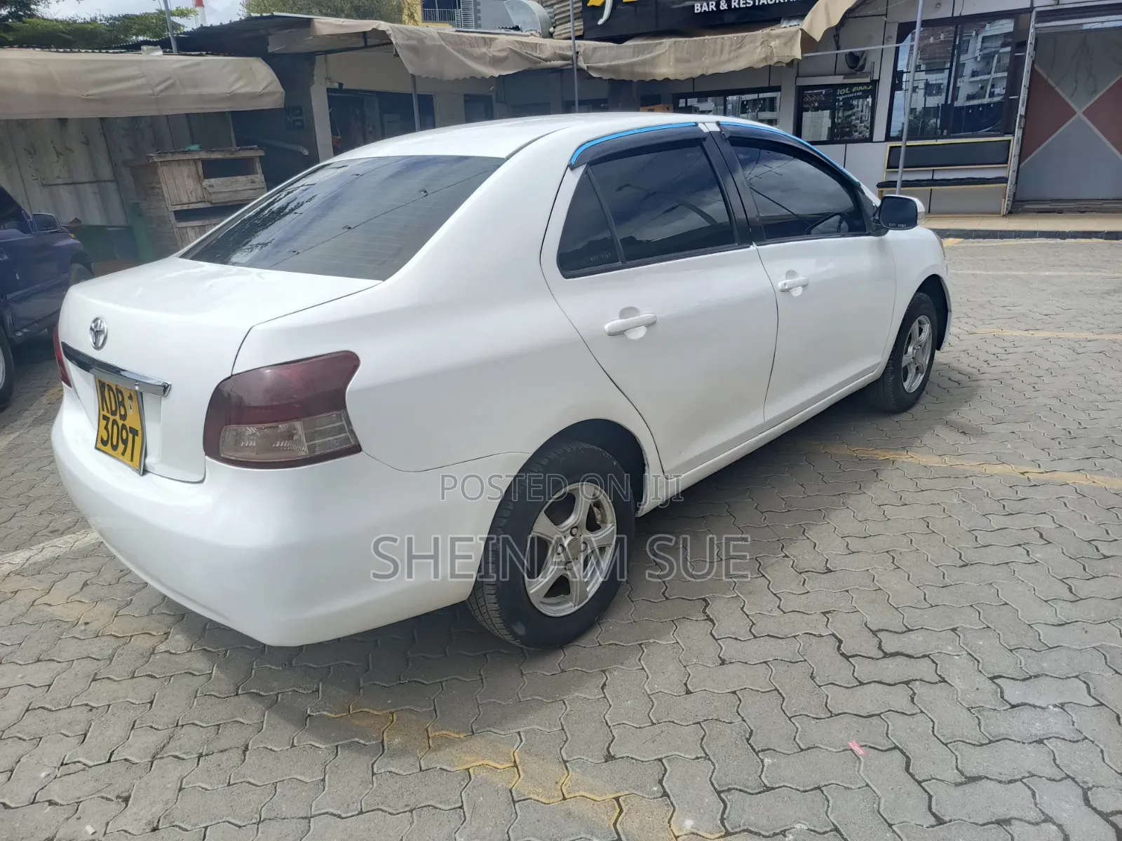 Toyota Belta 2013 White