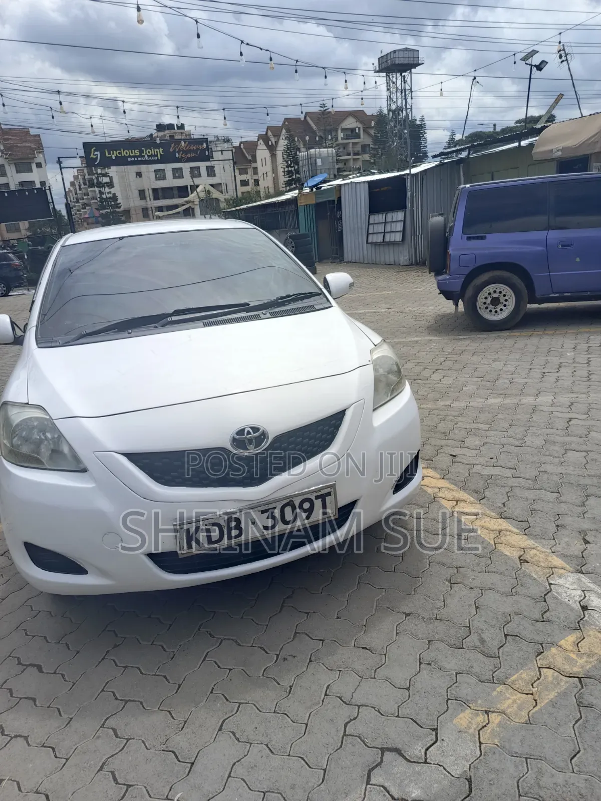 Toyota Belta 2013 White