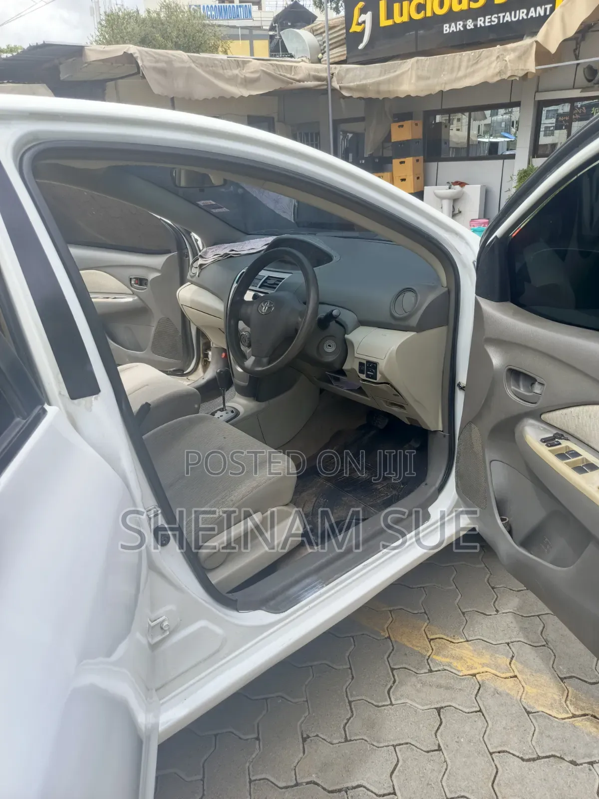 Toyota Belta 2013 White