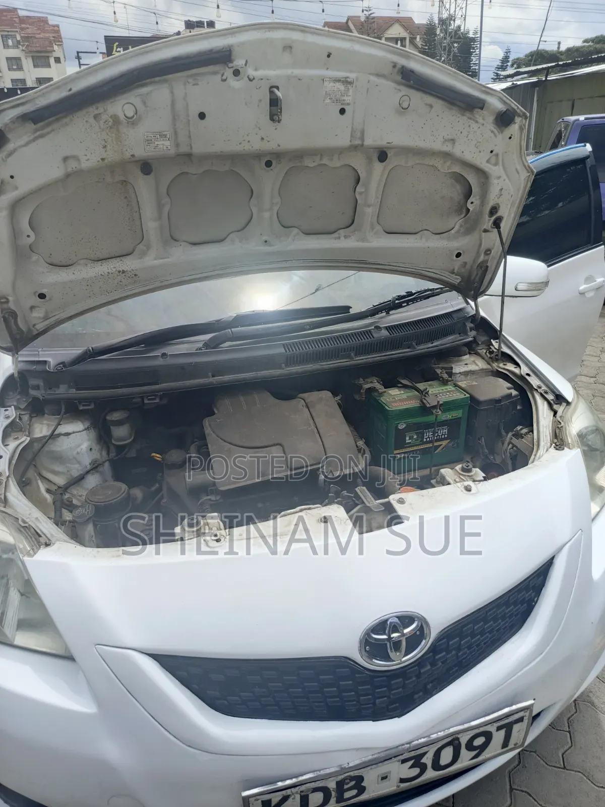 Toyota Belta 2013 White