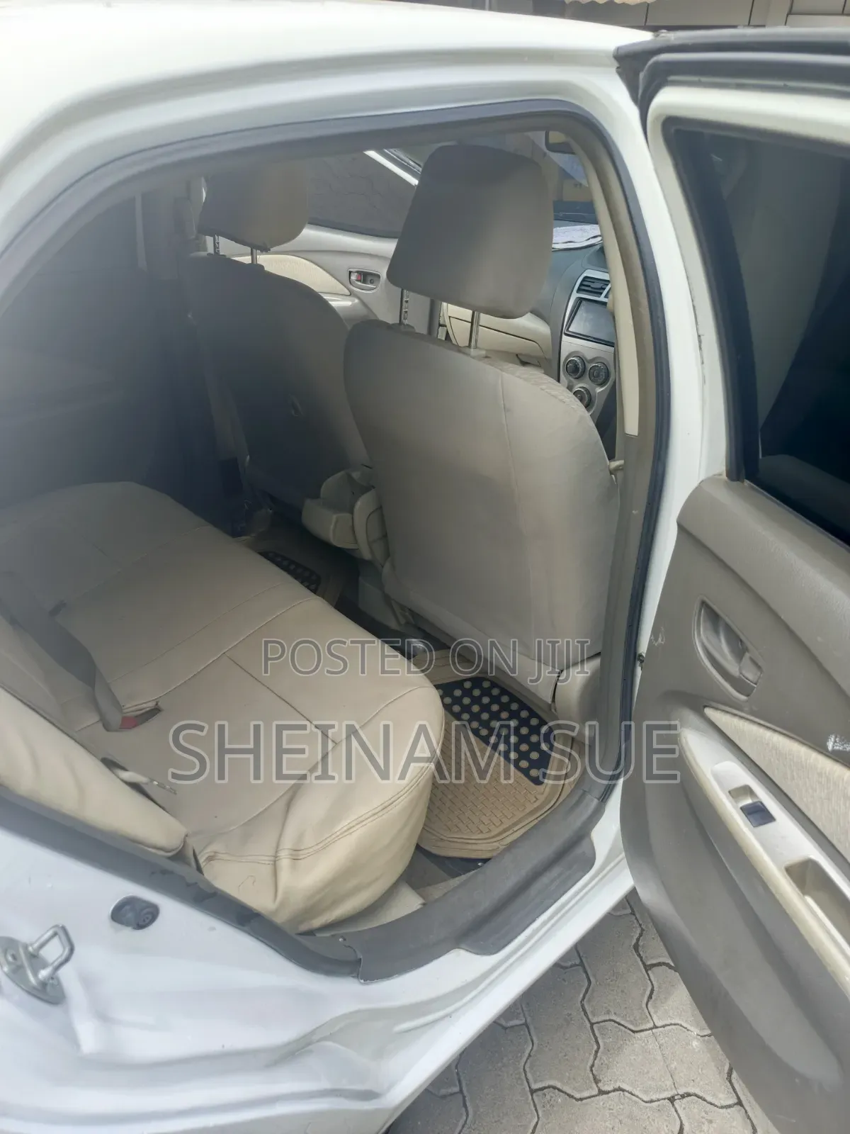 Toyota Belta 2013 White