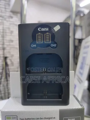 Caisi Lp-E6 Dual Battery Charger for Canon