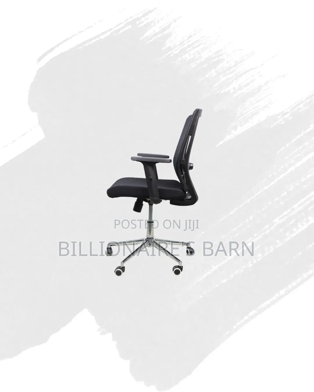 Modern the Barn Origin Chair Mid Back Chrome Base Kenya Wide Shipping