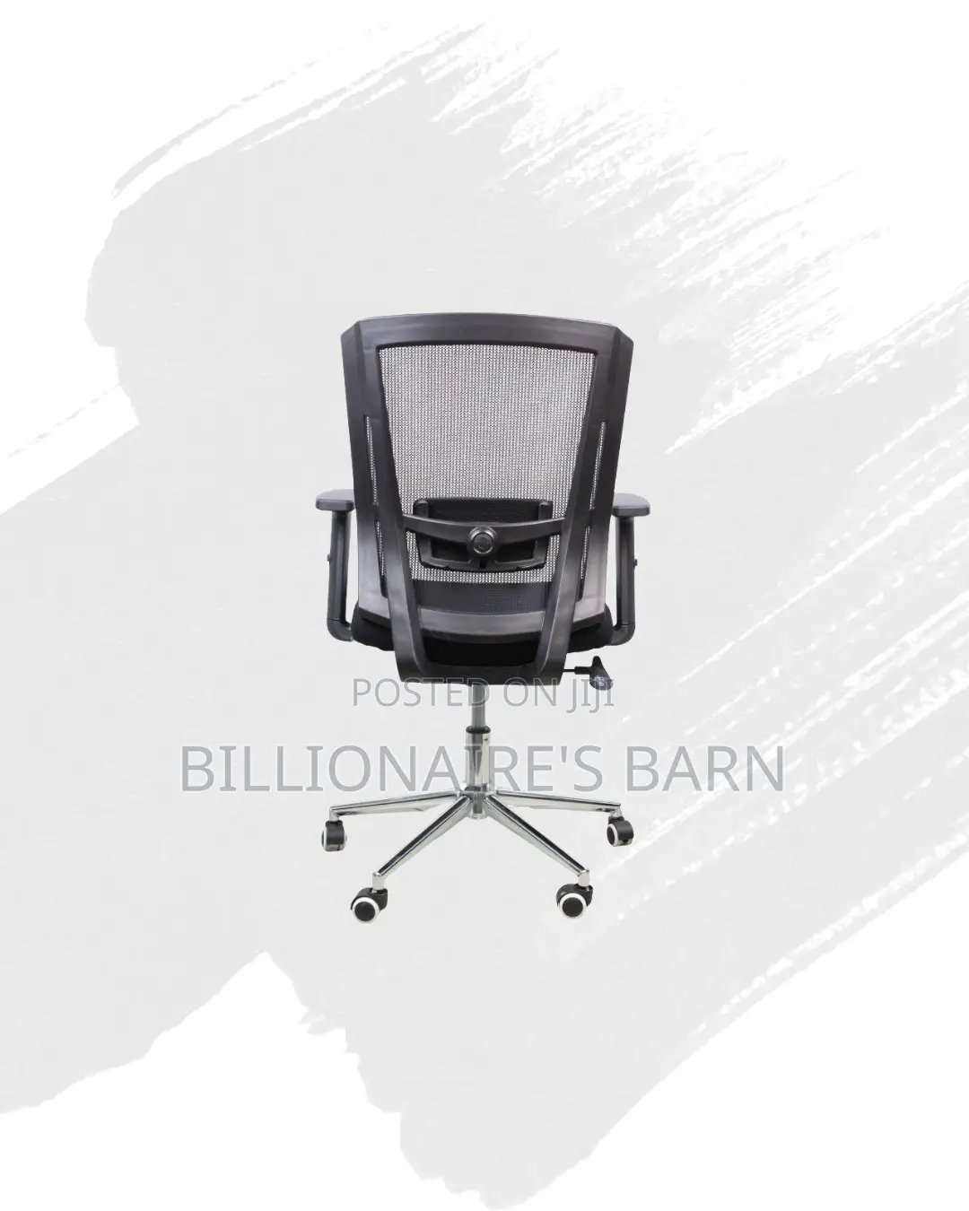 Modern the Barn Origin Chair Mid Back Chrome Base Kenya Wide Shipping