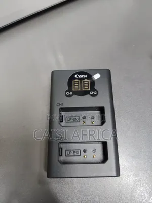 Caisi Cs-Lp-E10 Dual USB Battery Charger for Canon Lp-E10