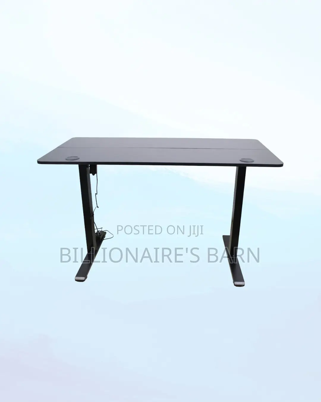 Durable 1200x600mm Single Split Desk Compact Sit Stand Workspace