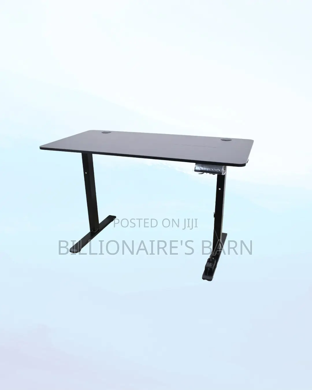 Durable 1200x600mm Single Split Desk Compact Sit Stand Workspace