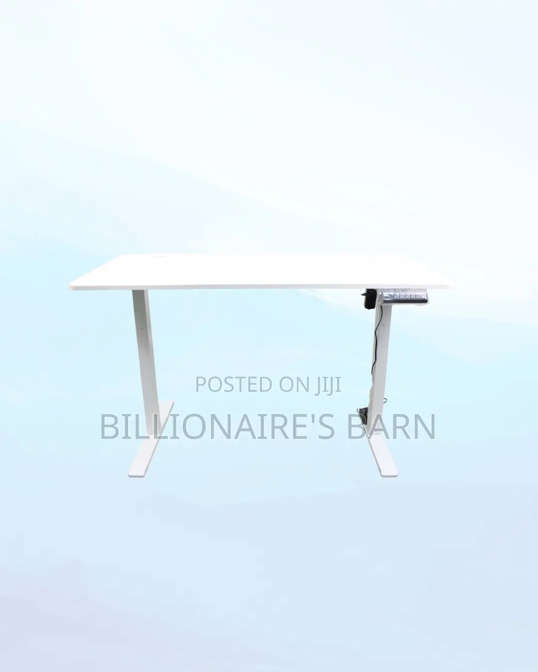 Modern 1200x600mm Single Split Full Electric Standing Desk Compact