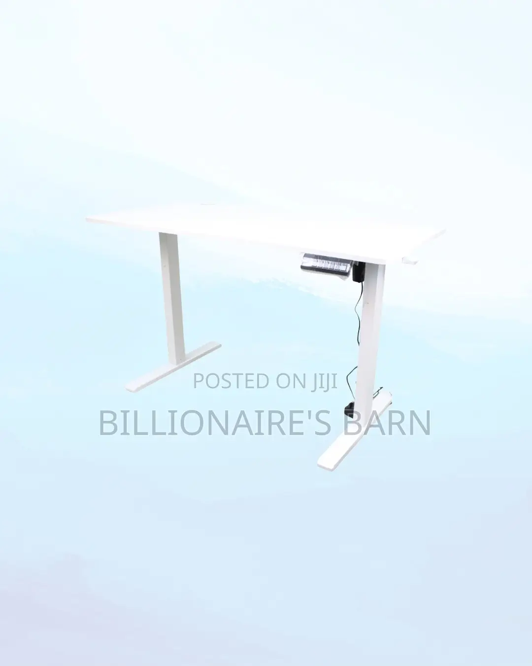 Modern 1200x600mm Single Split Full Electric Standing Desk Compact
