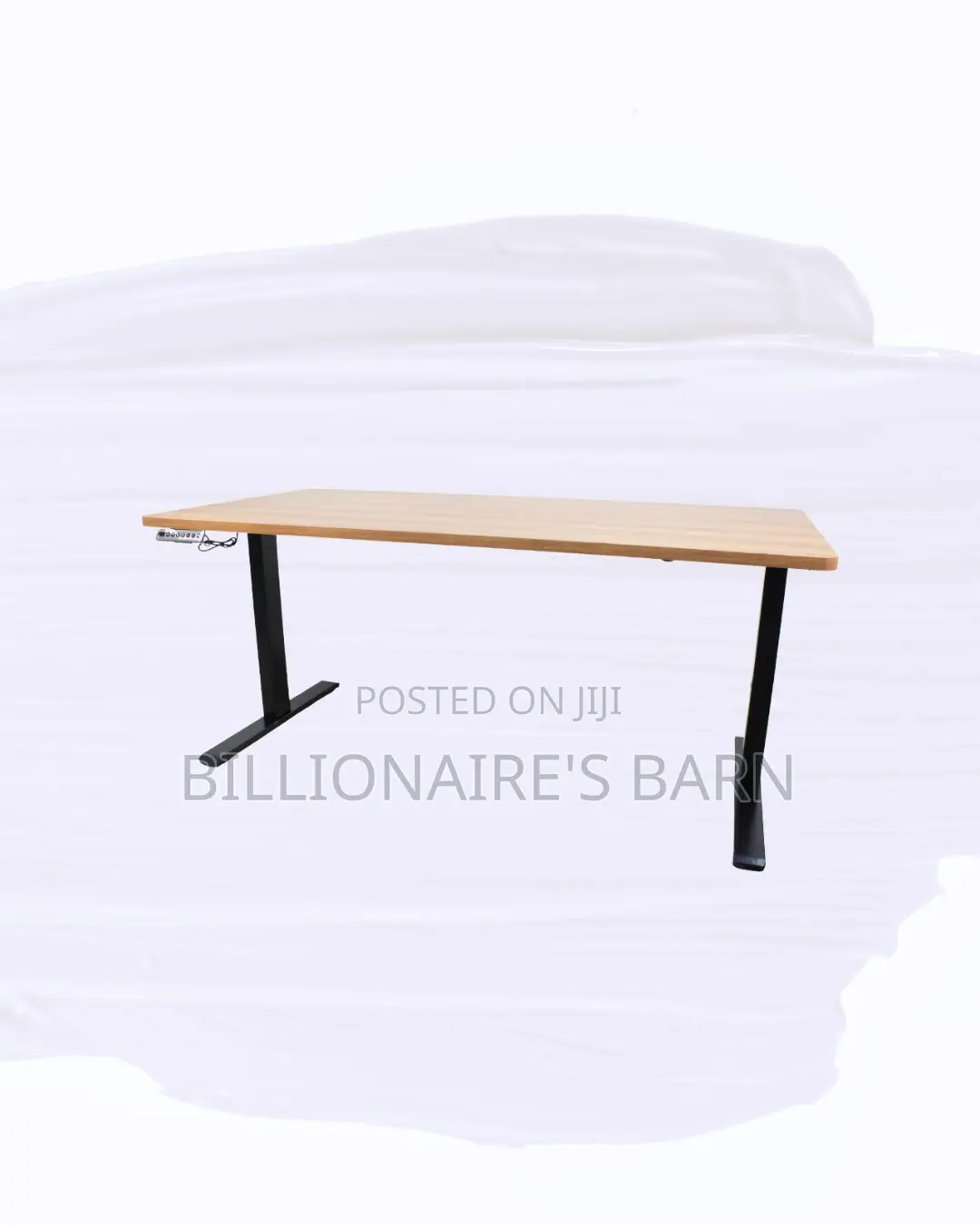 Comfortable 1400x700mm Desk Heavy Duty Dual Monitor Workspace