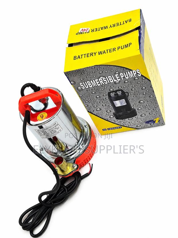 12v Dc Stainless Steel Submersible Battery Water Pump