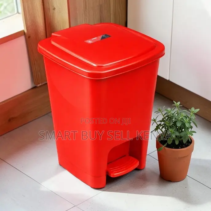 Stable Operation Performance 30l Hard Plastic Step Pedal Waste Bin