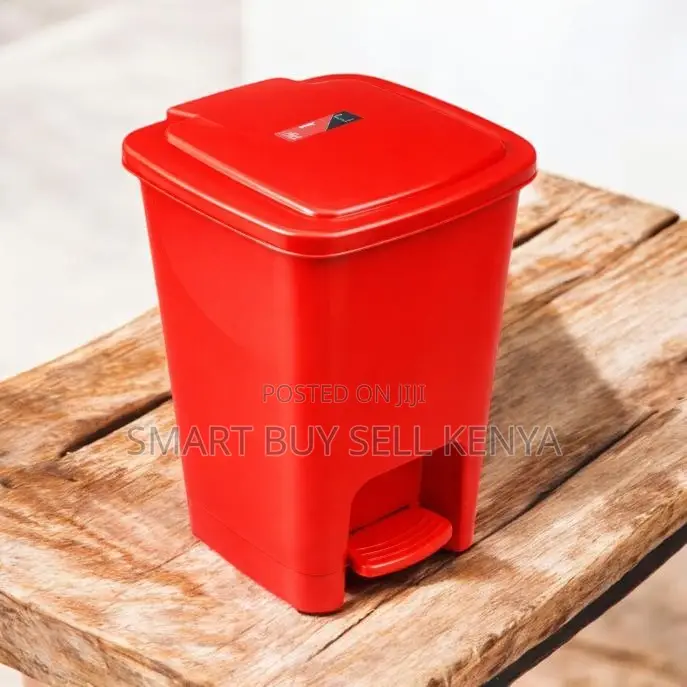 Heavy Plastic Daily Utility 30l Hard Plastic Step Pedal Waste Dust Bin