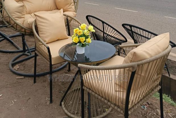 New Modern Rattan Balcony Set
