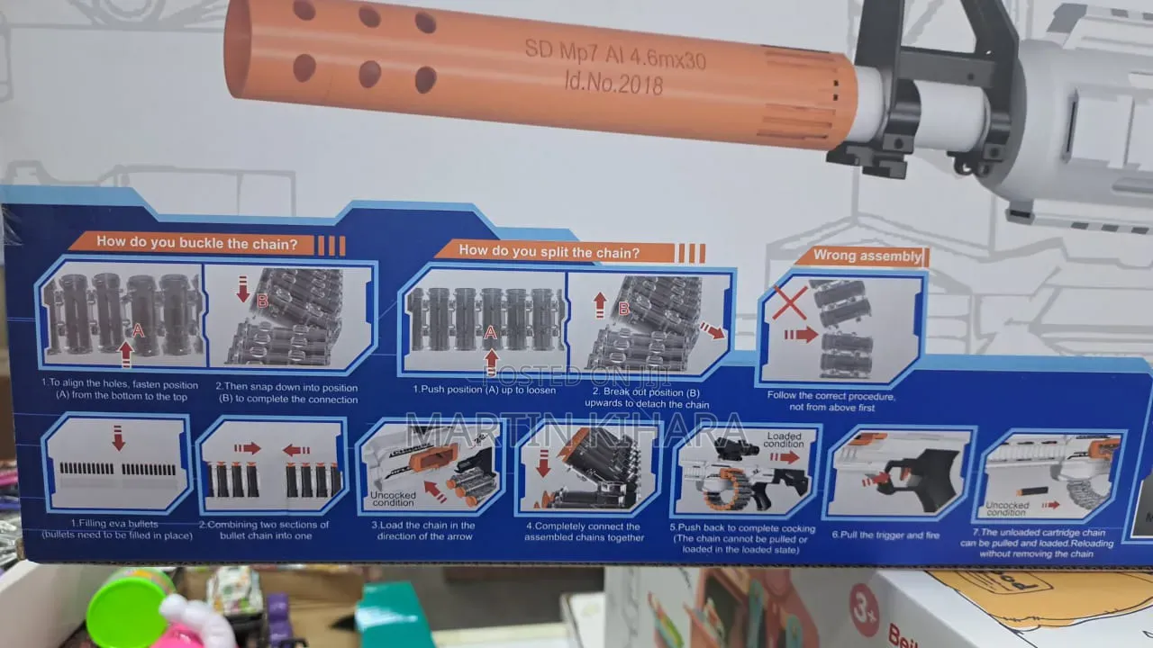Fever Shoot Long Nerf Gun
