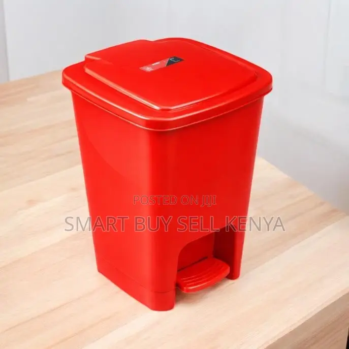 Convenient Pedal Professional 30l Hard Plastic Step Pedal Waste Bin
