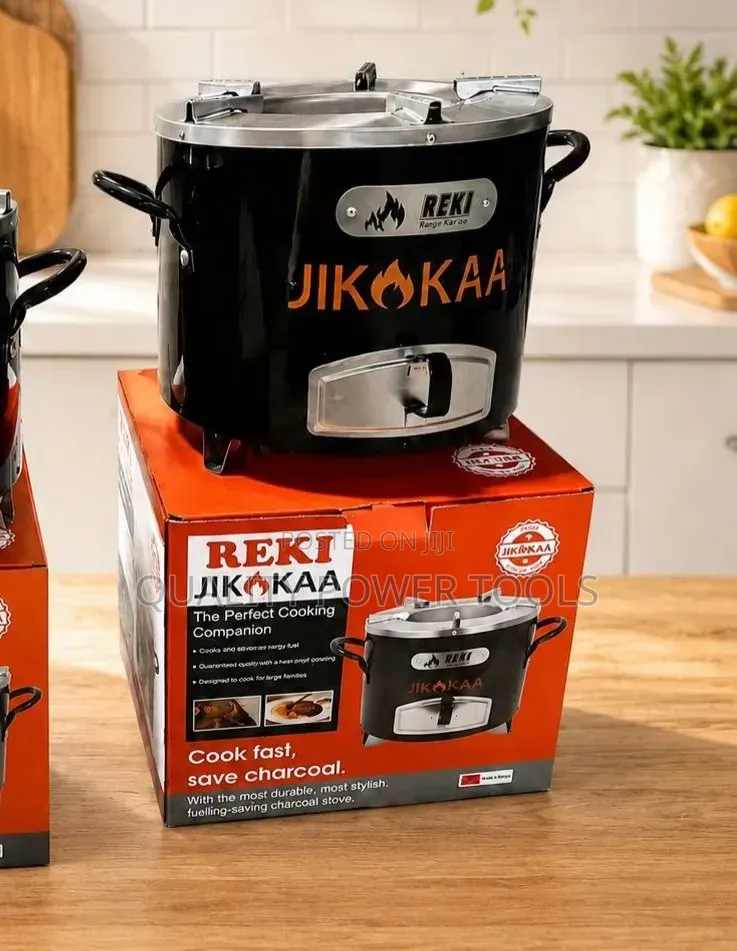 These Are Reki Jikokaa Fuel-Saving Jikokoa Charcoal Stoves.