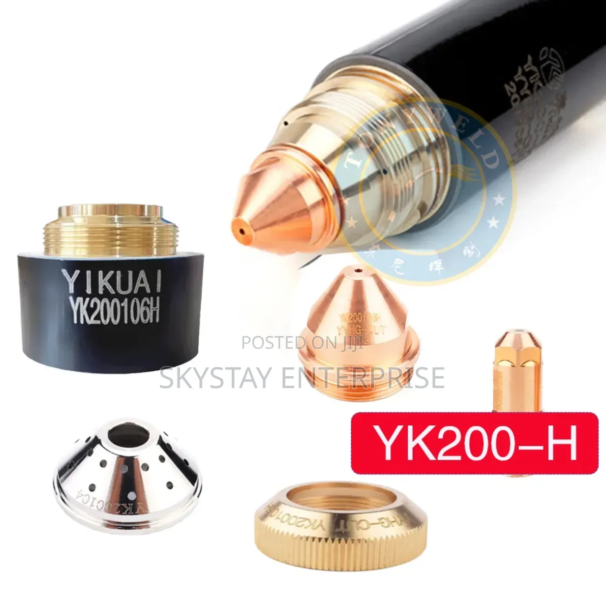 Yk200-h Plasma Torch Consumables