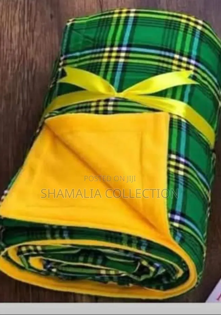 Branded Maasai Fleece Blanket – Warm Stylish