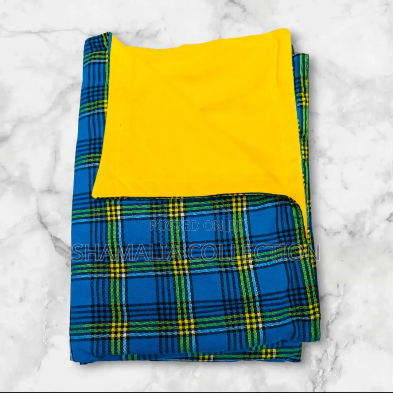 Branded Maasai Fleece Blanket – Warm Stylish