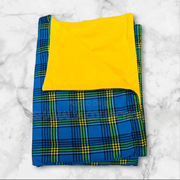 Branded Maasai Fleece Blanket – Warm Stylish - thumbnail 8