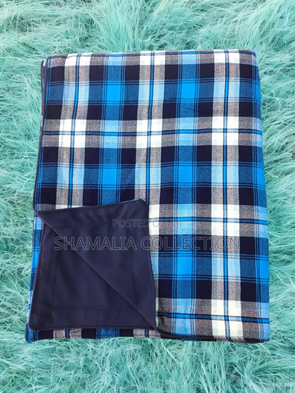 Branded Maasai Fleece Blanket – Warm Stylish