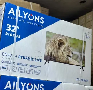 Ailyons 32 Inches Digital Frameless Tv