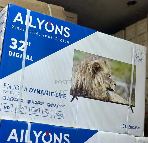 Ailyons 32 Inches Digital Frameless Tv - thumbnail 2