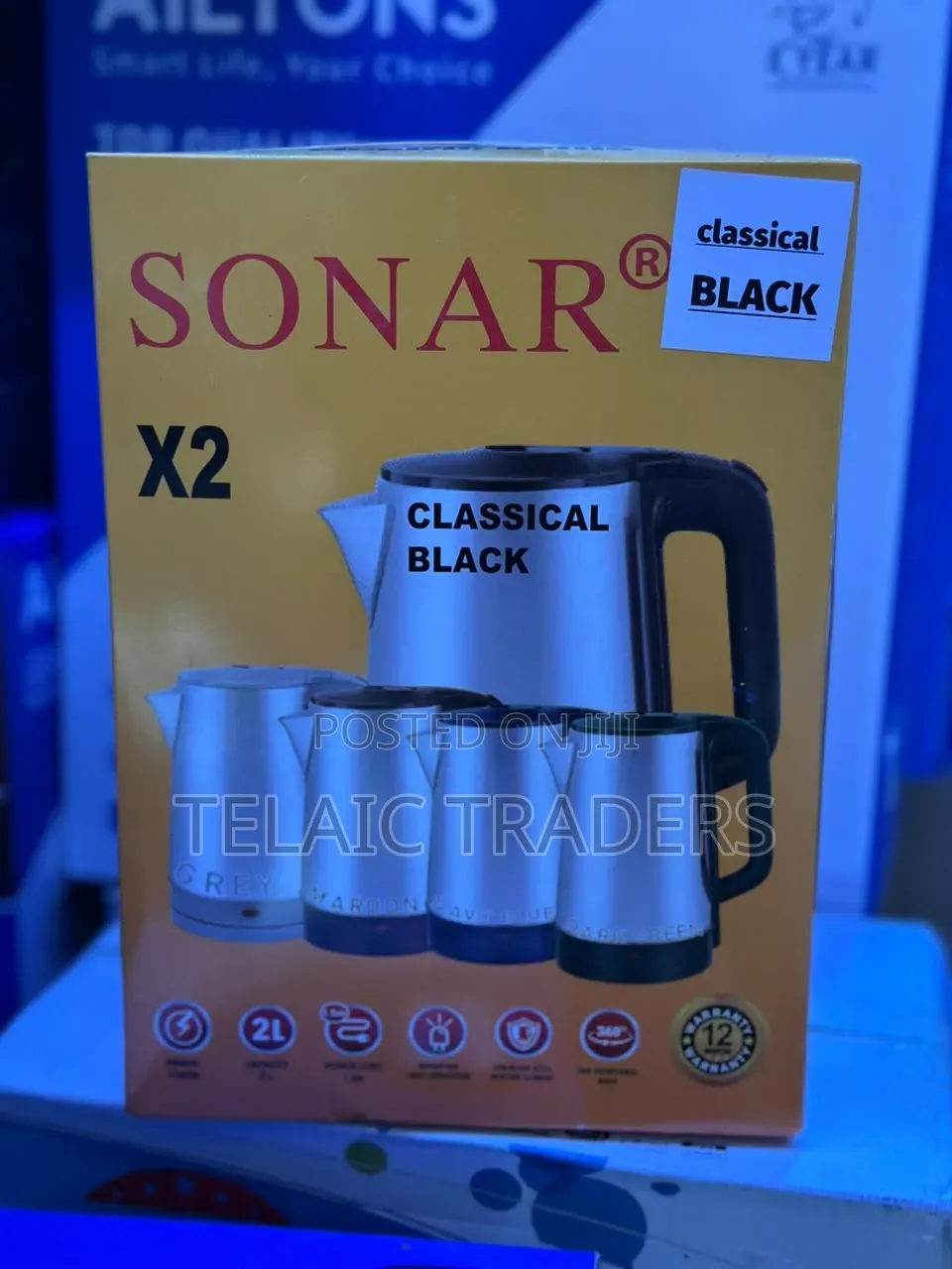 Sonar Water Kettle 2.0l