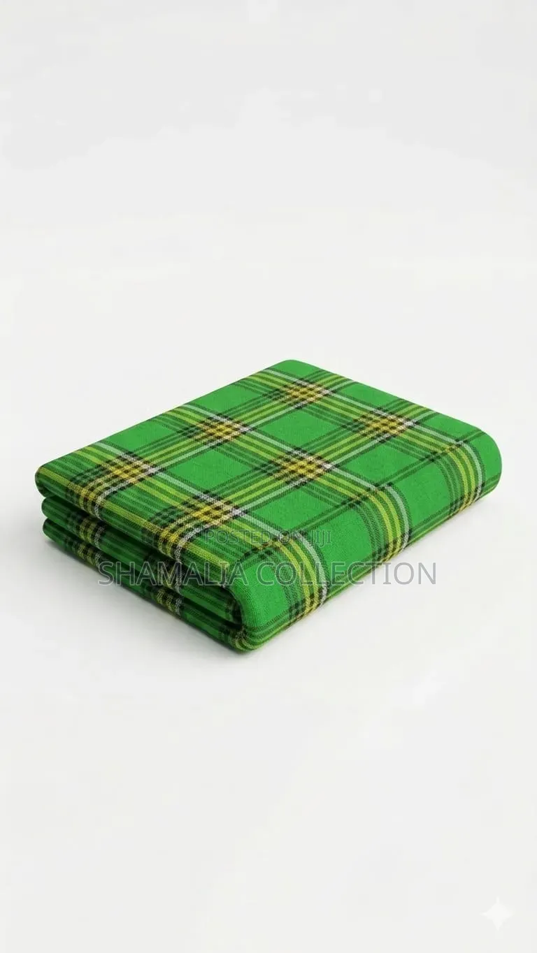 Assorted Plaid Fabrics – Multiple Colors Available