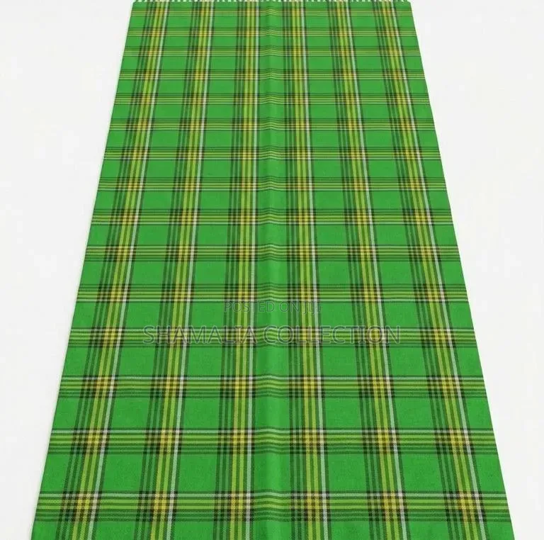 Assorted Plaid Fabrics – Multiple Colors Available