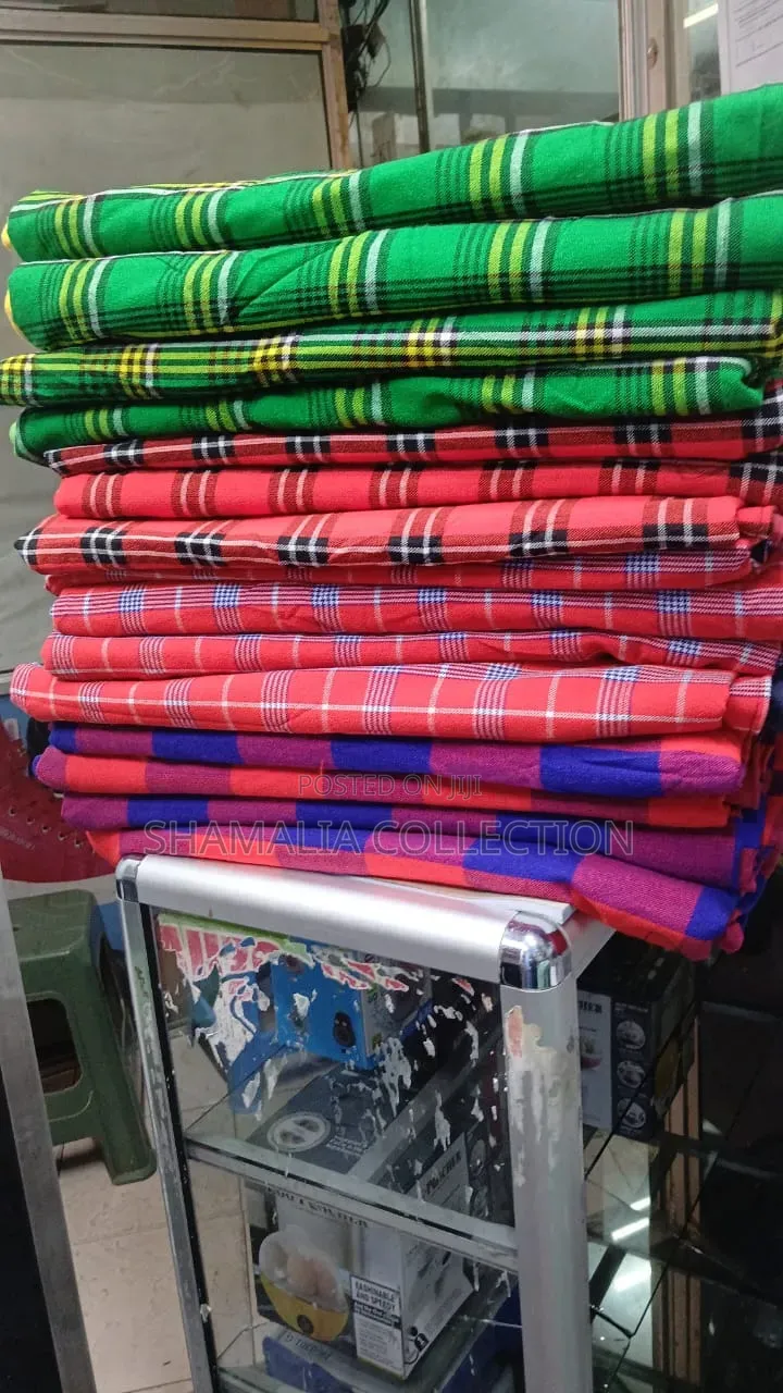 Assorted Plaid Fabrics – Multiple Colors Available