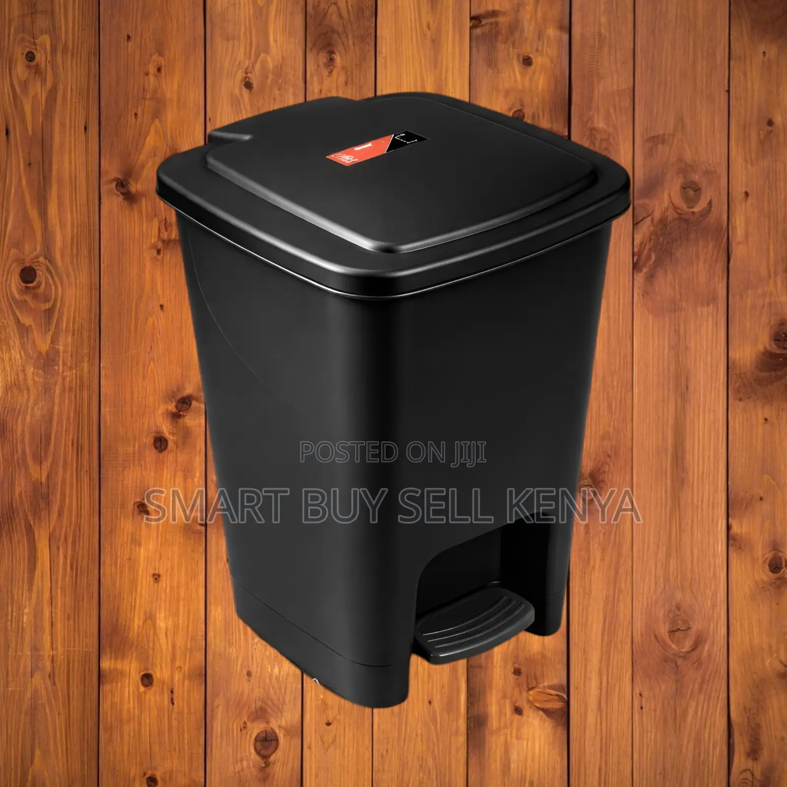 30 Litres Hard Plastic Ergonomic Pedal Step Pedal Garbage Waste Bin