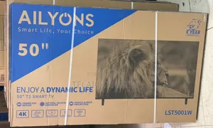 Ailyons 50 Inches Smart Frameless Tv