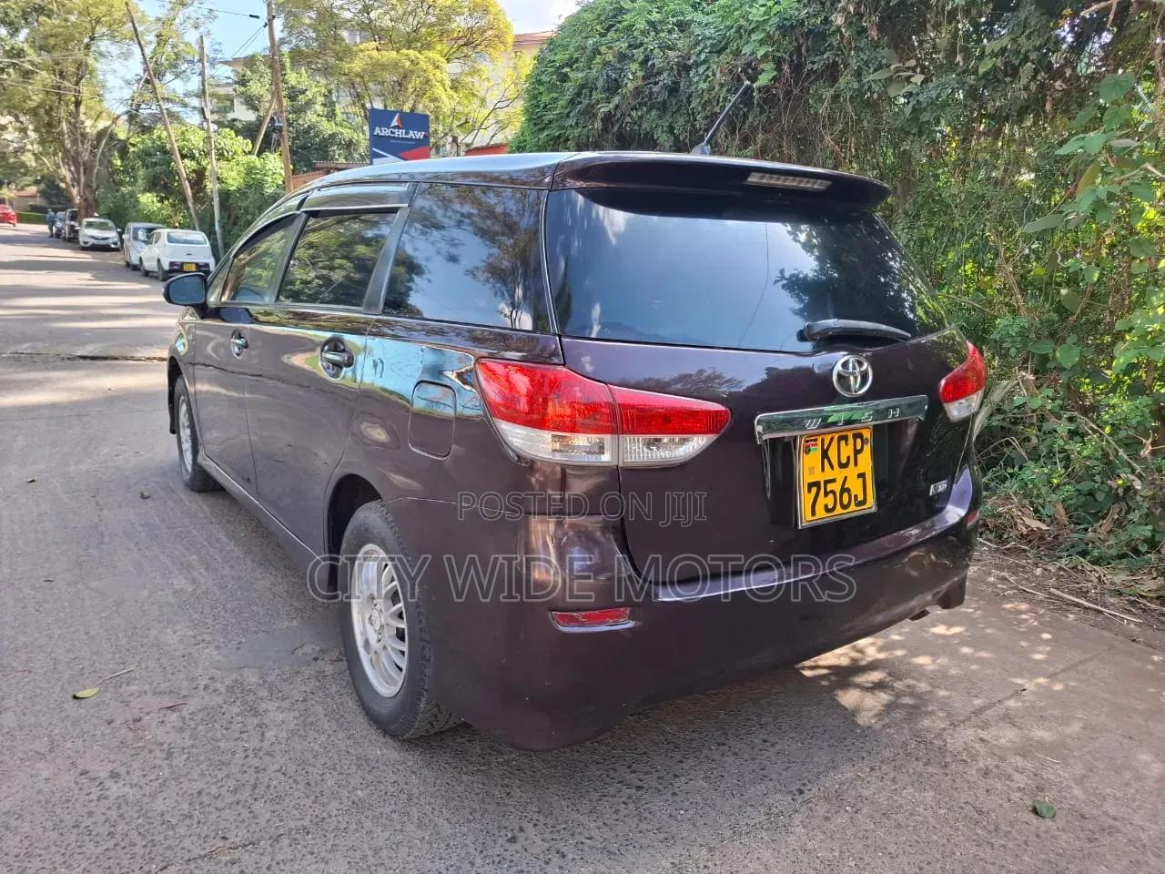 Toyota Wish 2010 Purple