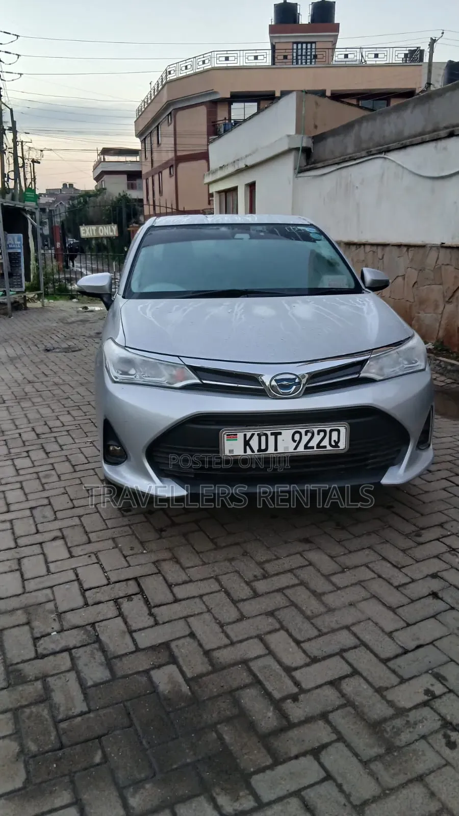 Toyota Axio for Hire