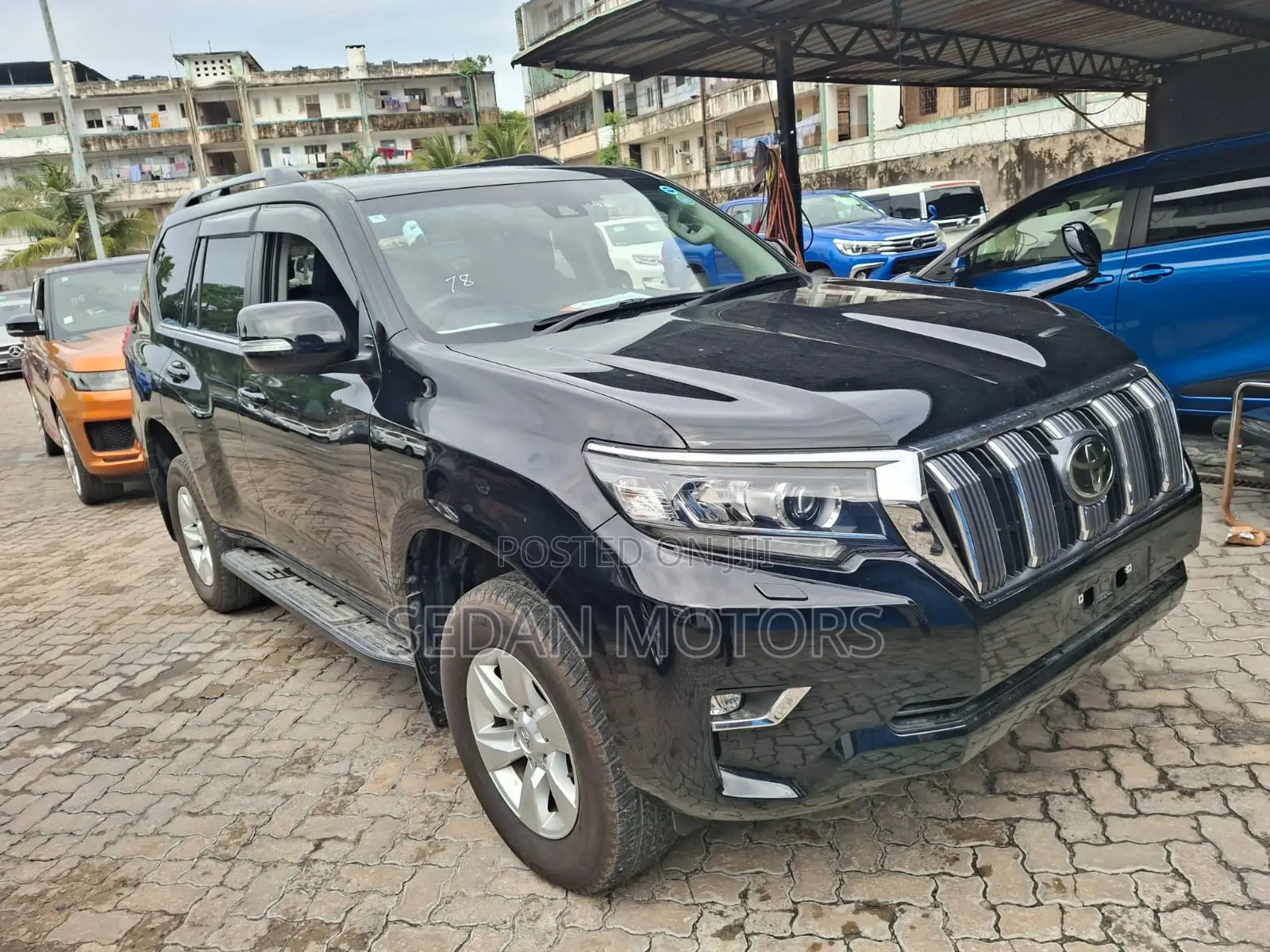 Toyota Land Cruiser Prado 2020 Matt Black