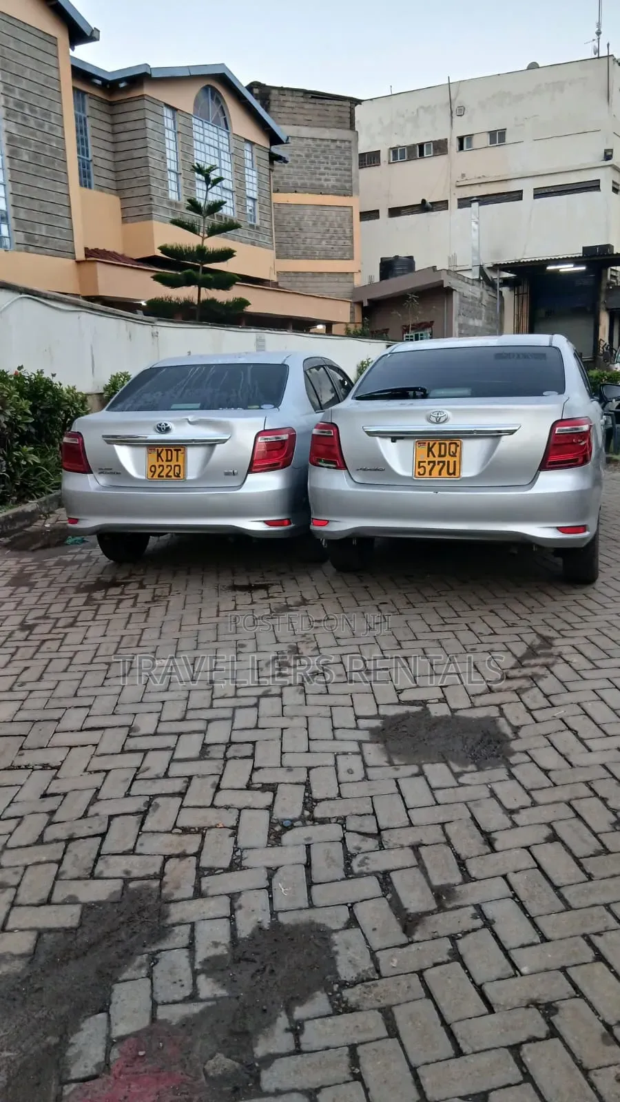 Toyota Axio for Hire