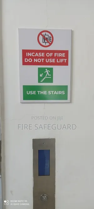 Fire Safety Signages