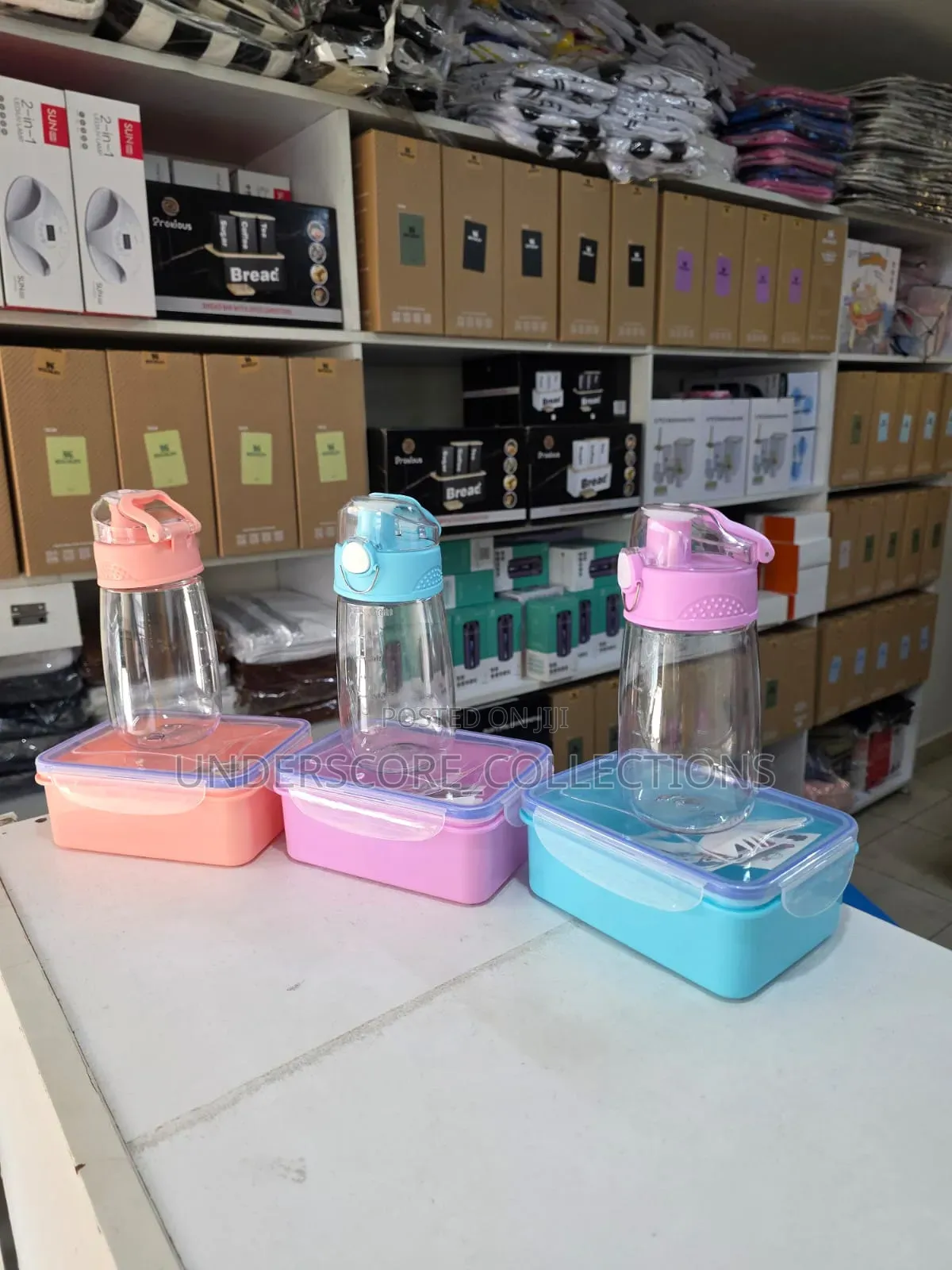 *2pcs Kids Lunch Box With Water Bottle(C)*
