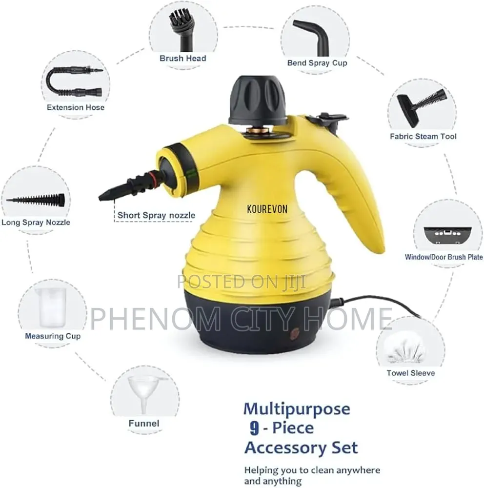 All Purpose Electric 9in1 Steam Cleaner